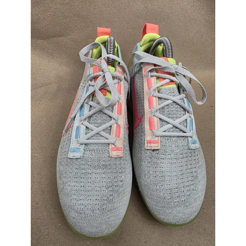 Women's (Sz 6) Nike Air VaporMax 2021 Flyknit Neon DH4088-002